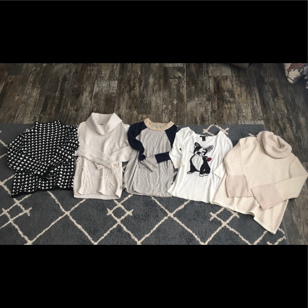 High end sweater bundle lot Small